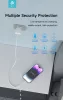 Devia Smart Series 20W PD hálózati gyorstöltő adapter V2 + Type-C/Lightning kábel - fehér