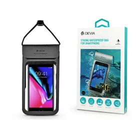   Devia univerzális vízálló tok max. 7" méret - fekete
