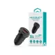 Devia Smart Series 30W PD+QC autós gyorstöltő adapter USB+Type-C - fekete