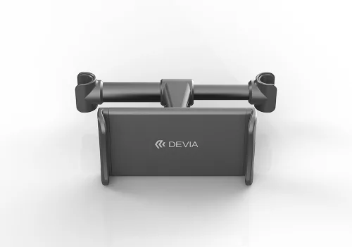 Devia telefon/tablet autós tartó fejtámlára - 5 - 12" méret - fekete