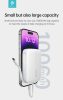 Devia Kintone Series - USB + Type-C - powerbank + Type-C/Lightning kábel -      10.000 mAh - fehér