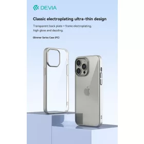 Devia Glimmer Series tok - Apple iPhone 15 Pro Max - fekete