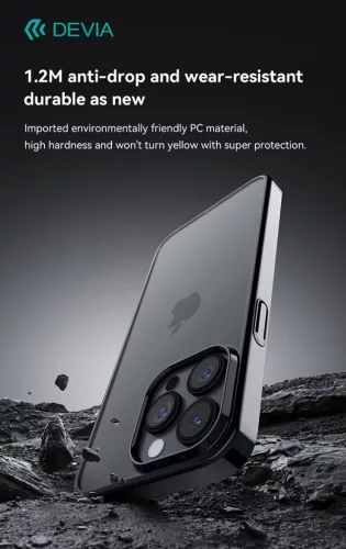 Devia Glimmer Series tok - Apple iPhone 15 Pro Max - kék