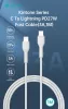 Devia Kintone Series 27W PD Type-C/Lightning adat- és töltőkábel 1m - fehér
