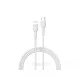Devia Kintone Series 27W PD Type-C/Lightning adat- és töltőkábel 1m - fehér - OEM
