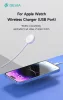 Devia Smart Series 2 in 1 mágneses töltőkábel Apple Watch-hoz + USB-A/Lightning kábel - fehér