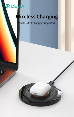 Devia Airbuds Bluetooth sztereó headset - fehér