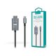 Devia Storm Series USB Type-C/HDMI kábel 2m (Updated) - fekete