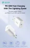 Devia Smart Series 30W GaN PD hálózati gyorstöltő adapter Type-C - fehér