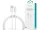 Devia Smart Series USB/Lightning töltő- és adatkábel 1m - fehér