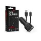 Maxlife 2xUSB szivargyújtó töltő adapter + USB - Lightning kábel 1 m-es         vezetékkel - 12W - Maxlife  MXCC-01 Lightning 2xUSB Car Fast Charger - fekete