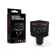 Maxlife MXFT-02 Bluetooth FM-transmitter/autós töltő 15W - 2xUSB/microSD kártyaolvasó - fekete