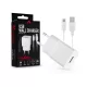 Maxlife MXTC-01 10W hálózati töltő adapter + USB/Type-C kábel 1m - fehér