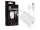 Maxlife MXTC-01 5W hálózati töltő adapter + USB/microUSB kábel 1m - fehér