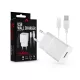 Maxlife MXTC-01 5W hálózati töltő adapter + USB/microUSB kábel 1m - fehér