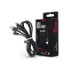 Maxlife 3 in 1 10W Lightning/microUSB/Type-C USB Cable töltő- és adatkábel 1m - fekete