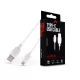 Maxlife 15W USB/Type-C adat- és töltőkábel 1m - fehér