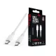 Maxlife MXUC-05 100W PD Type-C/Type-C adat- és töltőkábel 1m - fehér