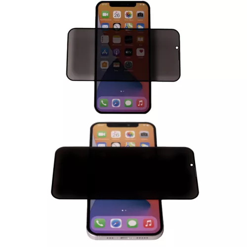 Haffner Privacy Glass Full Glue - Apple iPhone 13/13 Pro/14 üvegfólia - 1 db/cs