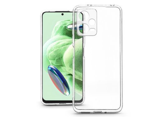 Haffner Clear Case szilikon tok - Xiaomi Redmi Note 12 5G/Poco X5 5G - átlátszó