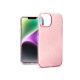 Haffner Glitter szilikon tok - Apple iPhone 14 - pink