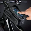 Tech-Protect V2 Bike Mount L Size por- és cseppálló telefontartó táska kerékpárra - fekete