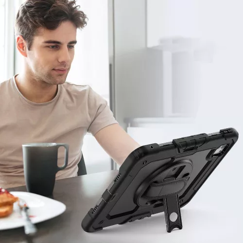 Tech-Protect Solid 360 ütésálló tok Apple iPad Pro 11 (2024) kijelzővédővel - fekete - OEM