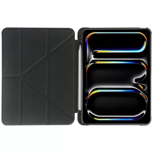 Tech-Protect Origami tok (Smart Case) - Apple iPad Pro 13 (2024) - fekete - OEM