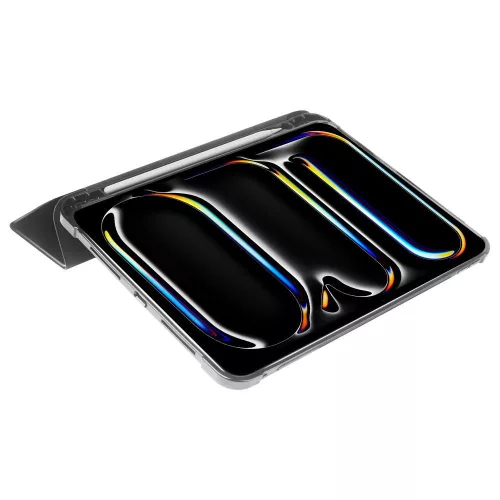 Tech-Protect Origami tok (Smart Case) - Apple iPad Pro 13 (2024) - fekete - OEM