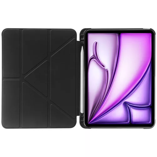 Tech-Protect Origami tok (Smart Case) - Apple iPad Air 13 1/2/3 (2024-26) - fekete - OEM