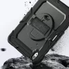 Tech-Protect Solid 360 ütésálló tok - Apple iPad Air 6 (2024) 11", kijelzővédővel - fekete - OEM