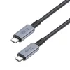 Tech-Protect Ultraboost 240W PD USB/8K/40 Gbps/Type-C - Type-C adat- és töltőkábel 2m - szürke