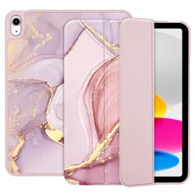   Tech-Protect tablet tok (Smart Case Pen) - Apple iPad 10.9 (2022)/iPad 11 (2025) - marble - OEM