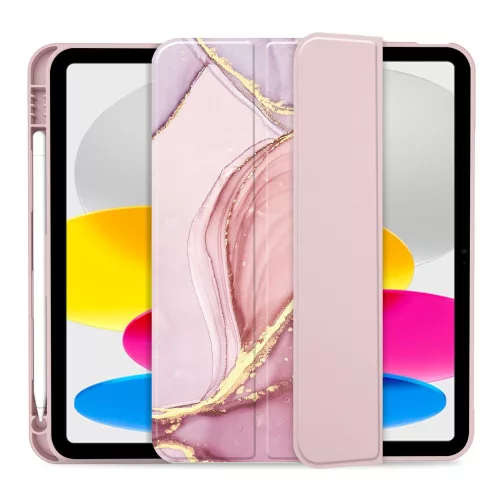 Tech-Protect tablet tok (Smart Case Pen) - Apple iPad 10.9 (2022)/iPad 11 (2025) - marble - OEM