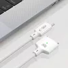 Tech-Protect Ultraboost MMC01 140W Magsafe 3 - Type-C mágneses Macbook töltőkábel 2m - fehér