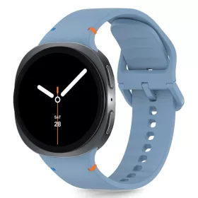   Tech-Protect - Samsung Galaxy Watch 8 / Classic szilikon szíj (40/44/46 mm) - világos kék