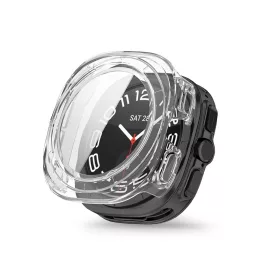   Tech-Protect DEFENSE védőtok edzett üveggel - Samsung Galaxy Watch Ultra 2024/2025 (47mm) - átlátszó