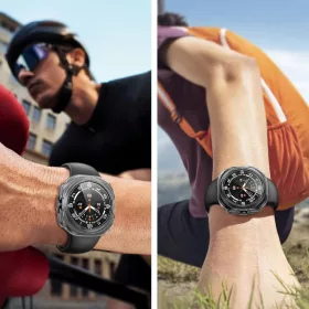   Tech-Protect DEFENSE védőtok edzett üveggel - Samsung Galaxy Watch Ultra 2024/2025 (47mm) - átlátszó