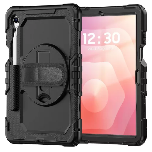 Tech-Protect Solid ütésálló tok Galaxy Tab S11 11,0" X730/X736B kijelzővédővel - fekete - OEM