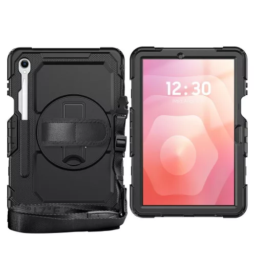 Tech-Protect Solid ütésálló tok Galaxy Tab S11 11,0" X730/X736B kijelzővédővel - fekete - OEM