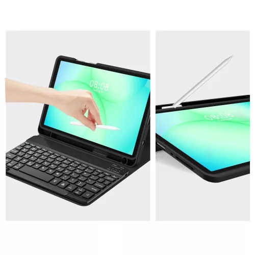 Tech-Protect tablet tok (SC Pen) - Galaxy Tab A9/A11 8.7" X110/X115/X133/X135, bill. - fekete - OEM