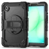 Tech-Protect Solid ütésálló tok Galaxy Tab A9/A11 8,7" kijelzővédővel - fekete - OEM