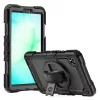 Tech-Protect Solid ütésálló tok Galaxy Tab A9/A11 8,7" kijelzővédővel - fekete - OEM