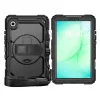Tech-Protect Solid ütésálló tok Galaxy Tab A9/A11 8,7" kijelzővédővel - fekete - OEM
