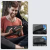Tech-Protect Solid ütésálló tok Galaxy Tab A9/A11 8,7" kijelzővédővel - fekete - OEM