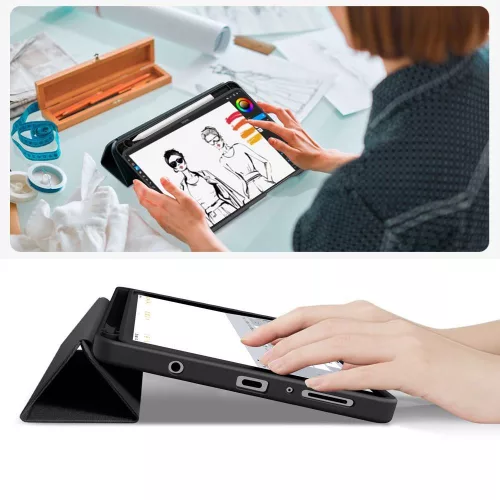 Tech-Protect tablet tok (SC Pen) - Samsung Galaxy Tab A9+/A11+ 11.0" - fekete - OEM