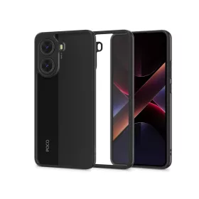   Tech-Protect Magmat szilikon tok - Xiaomi Poco X7 Pro 5G - fekete/átlátszó