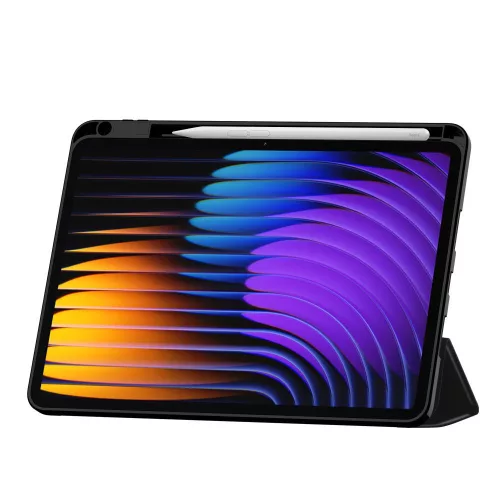 Tech-Protect tablet tok (Smart Case Pen) - Xiaomi Pad 7 / 7 Pro 11.2" - fekete - OEM