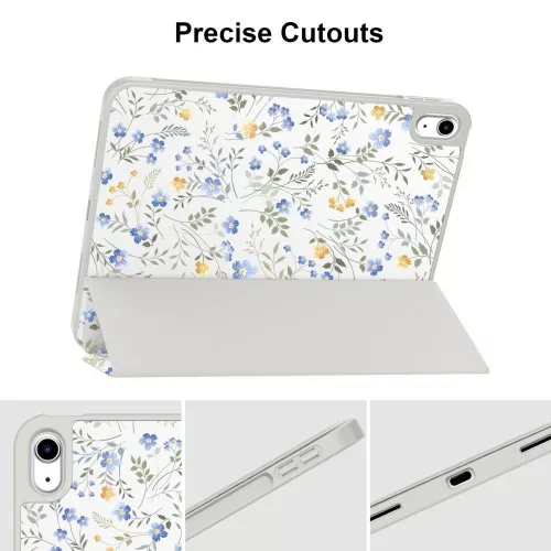 Tech-Protect tablet tok (Smart Case Pen) - Apple iPad 10.9 (2022)/11 (2025) - Spring Flowers - OEM