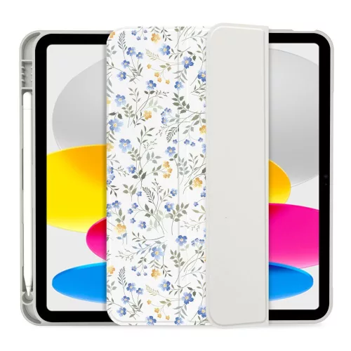 Tech-Protect tablet tok (Smart Case Pen) - Apple iPad 10.9 (2022)/11 (2025) - Spring Flowers - OEM